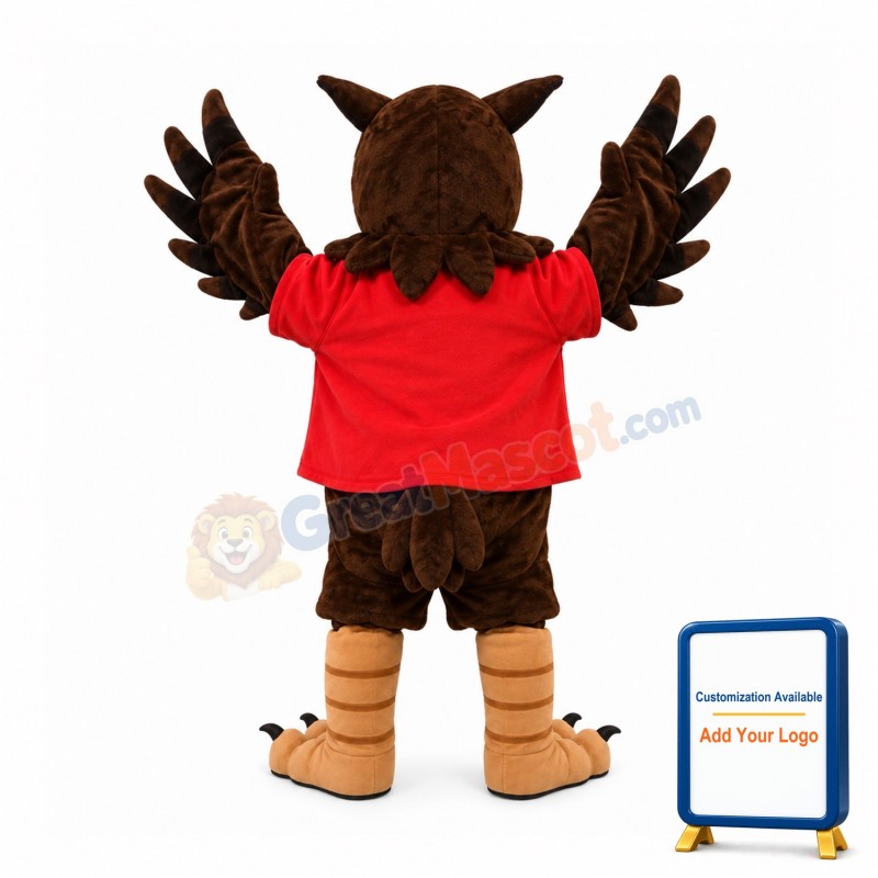 University Owl Mascot Costume