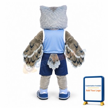 Power Sport Owl Mascot Costume