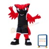 Power Fierce Red Owl Mascot Costume