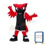 Power Fierce Red Owl Mascot Costume