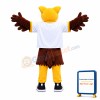 College Yellow Owl Mascot Costume