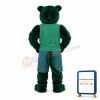 Green Panther Mascot Costume