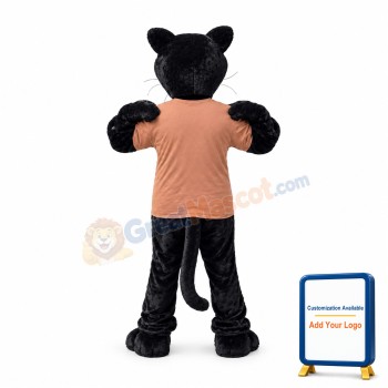 Sport Black Panther Mascot Costume