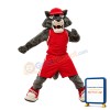 College Sport Wolf Mascot Costume