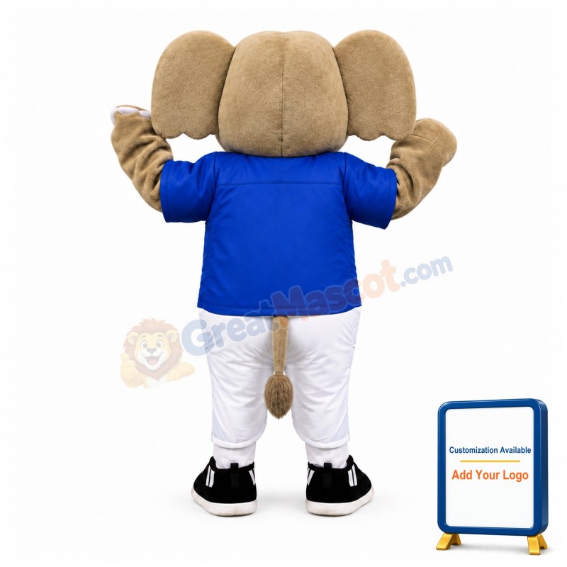 Sport Elephant Mascot Costume
