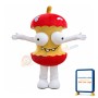 Red Apple Core Mascot Costume