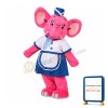 Beautiful Pink Elephant Mascot Costume