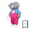 Realistic Elephant Mascot Costume