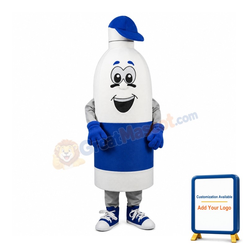 Water Bottle Mascot Costume