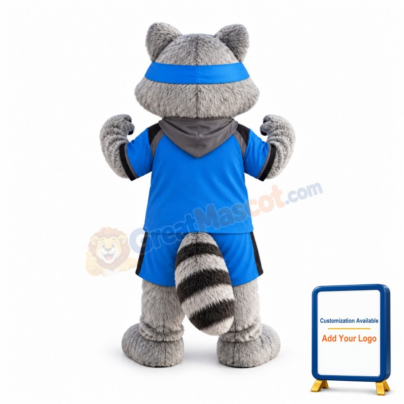 Heroic Raccoon Mascot Costume