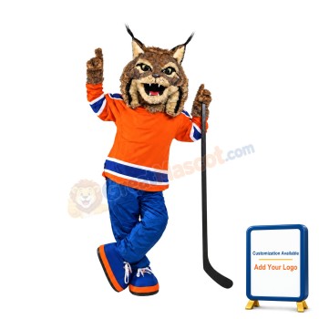 Sport Lynx Mascot Costume