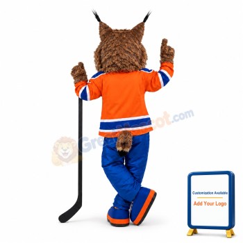 Sport Lynx Mascot Costume