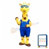 Superb Lovely Giraffe Mascot Costume