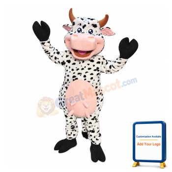 Lovely Cow Mascot Costume