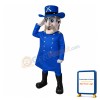 Blue Patriot Mascot Costume