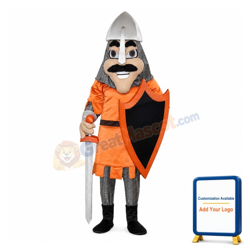 Happy Light Knight Mascot Costume