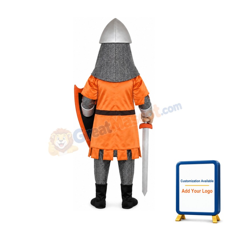Happy Light Knight Mascot Costume