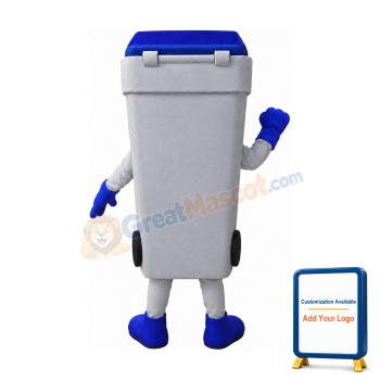 Happy Recycling Bin Mascot Costume