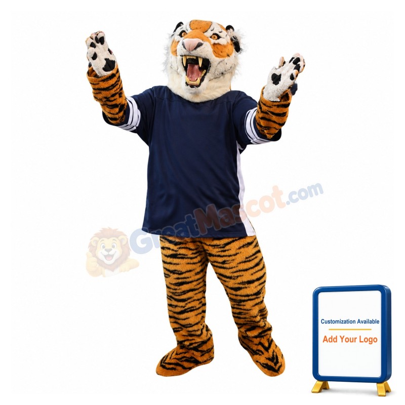 Sport Fierce Tiger Mascot Costume