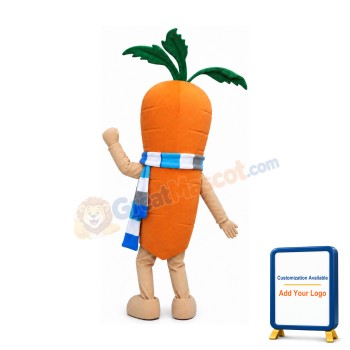 Cute Carrot Mascot Costume