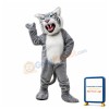 Fierce Realistic Wildcat Mascot Costume