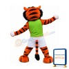 Friendly Adult Tiger Mascot Costume