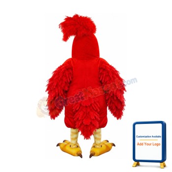 Red Chicken Mascot Costume