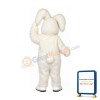 Friendly Easter Bunny Mascot Costume