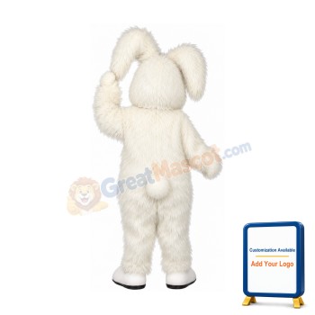 Friendly Easter Bunny Mascot Costume