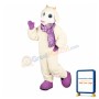 Friendly Sheep Mascot Costume