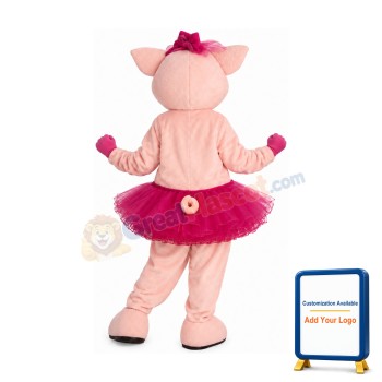 Beautiful Lightweight Pink Pig Mascot Costume