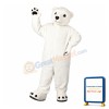 Friendly Polar Bear Mascot Costume