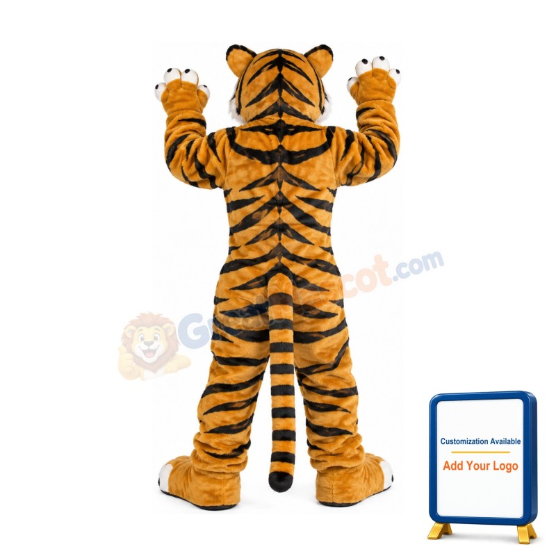 Lightweight Power Tiger Mascot Costume