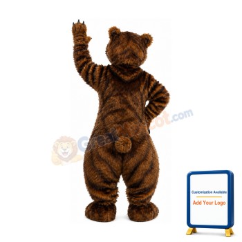 Lightweight Fierce Bear Mascot Costume
