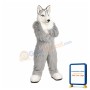 Power Husky Mascot Costume