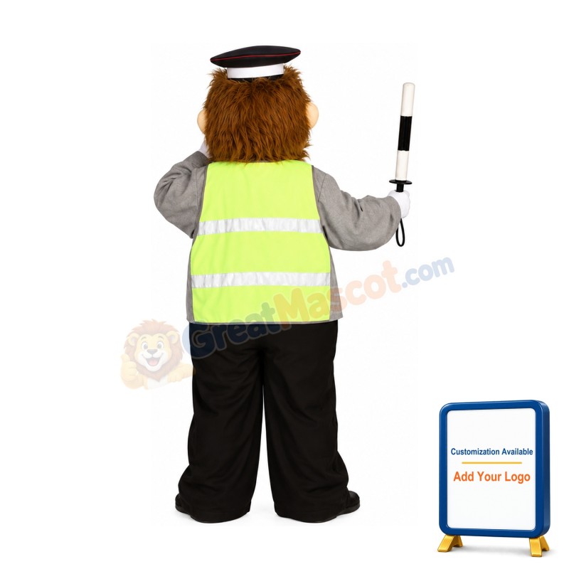Traffic Police Mascot Costume