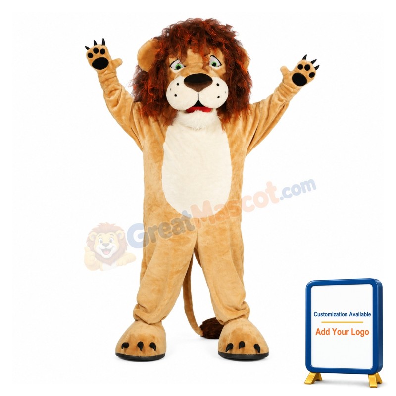 Lovely Lion Mascot Costume