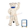 Lovely Snow Leopard Mascot Costume