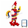 Colorful Chicken Mascot Costume