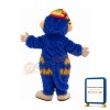 Blue Monkey Mascot Costume