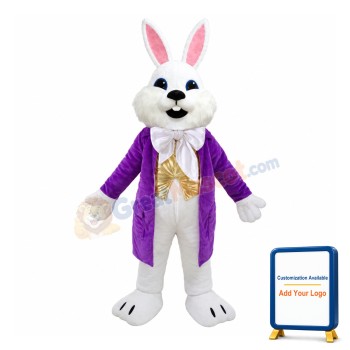 Affordable Adult Easter Bunny Mascot Costume