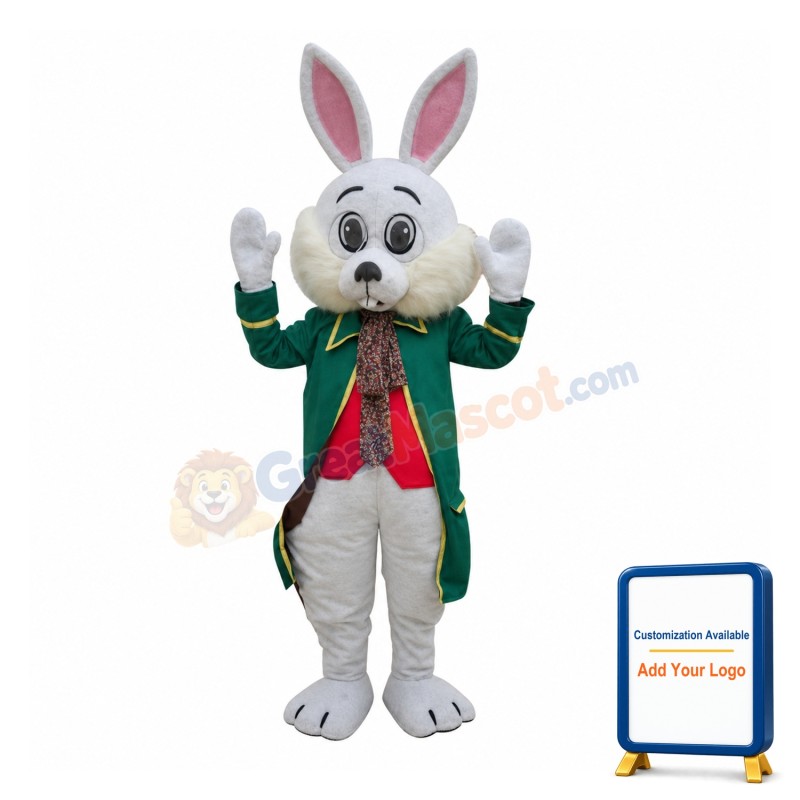 Lovely Adult Easter Bunny Mascot Costume