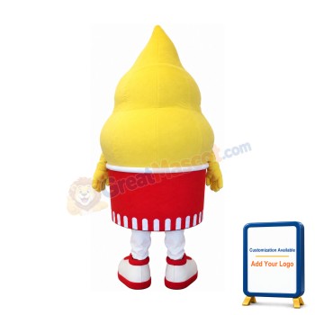 Happy Ice Cream Mascot Costume