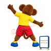 Happy Monkey Mascot Costume