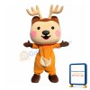 Little Cute Deer Mascot Costume