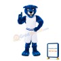 Sport Blue Panther Mascot Costume
