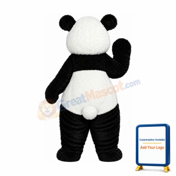Friendly Panda Mascot Costume