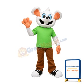 College Mouse Mascot Costume