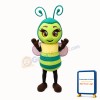 Green Bee Mascot Costume