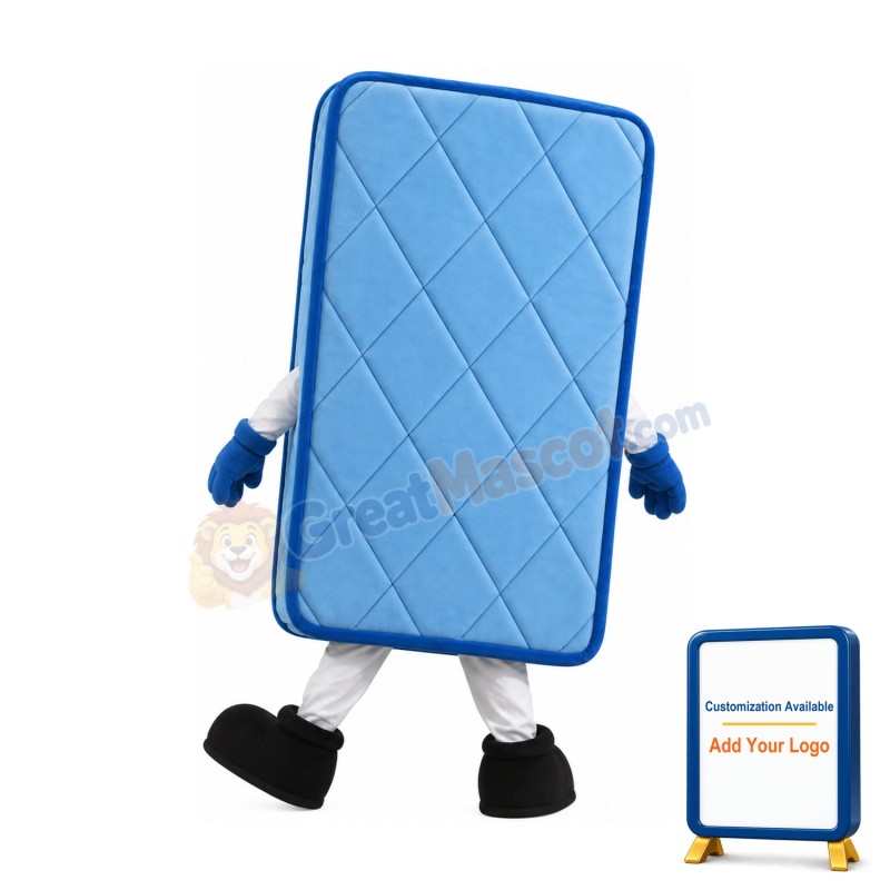 Happy Mattress Mascot Costume